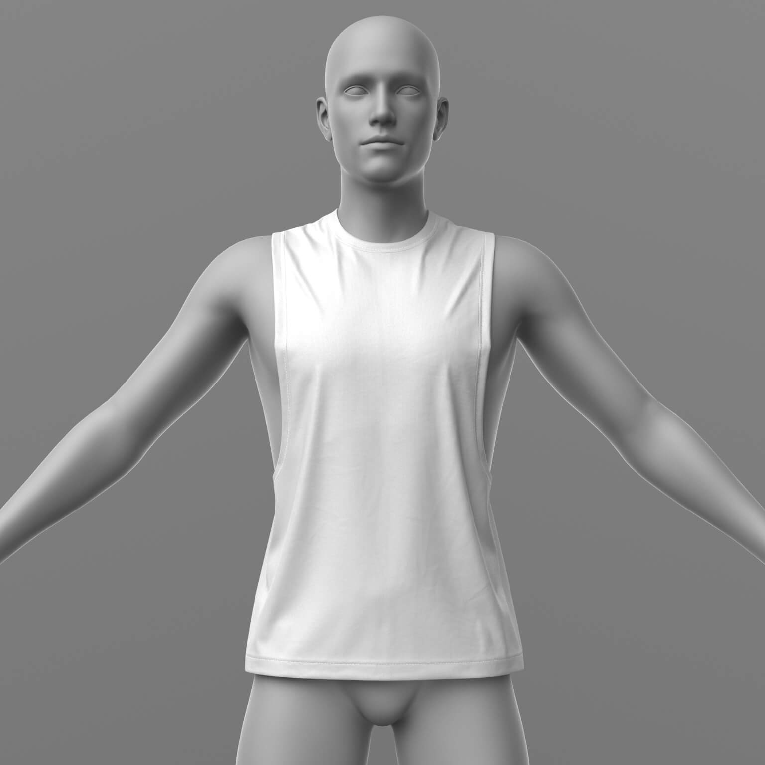 Tank Top G8 Male DAZ Daz Content