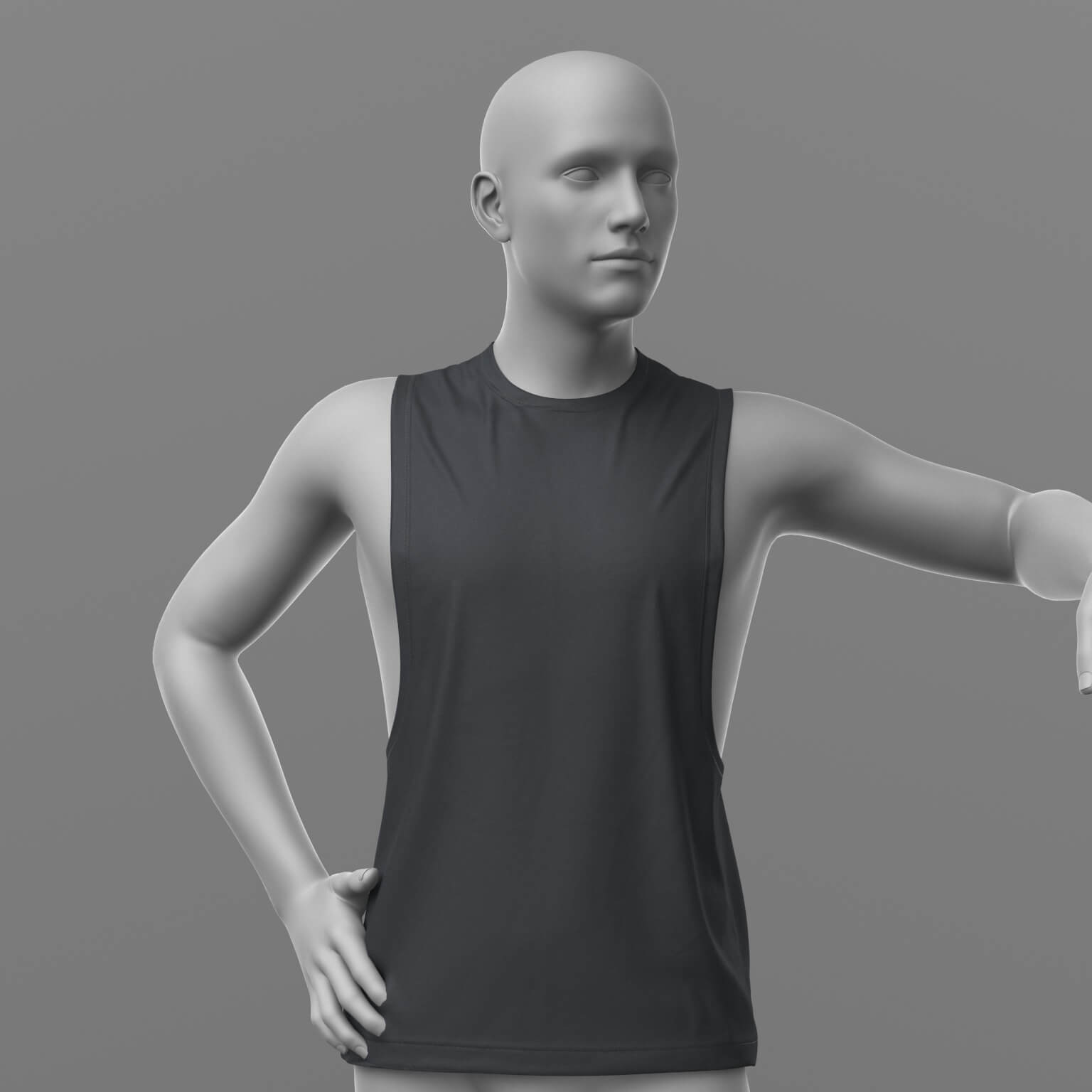 Tank Top G8 Male DAZ Daz Content