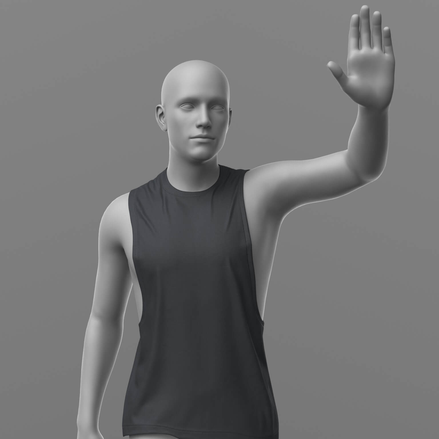Tank Top G8 Male DAZ Daz Content