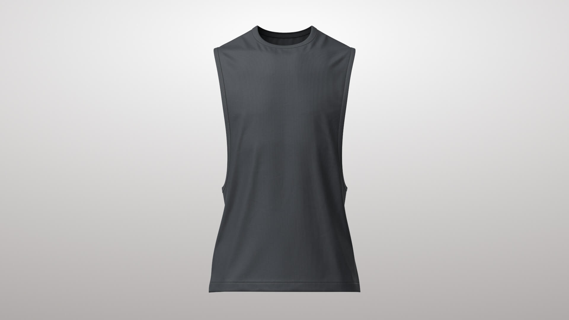 Tank Top Male 3v Shorts 3v 3D Model 3D Model