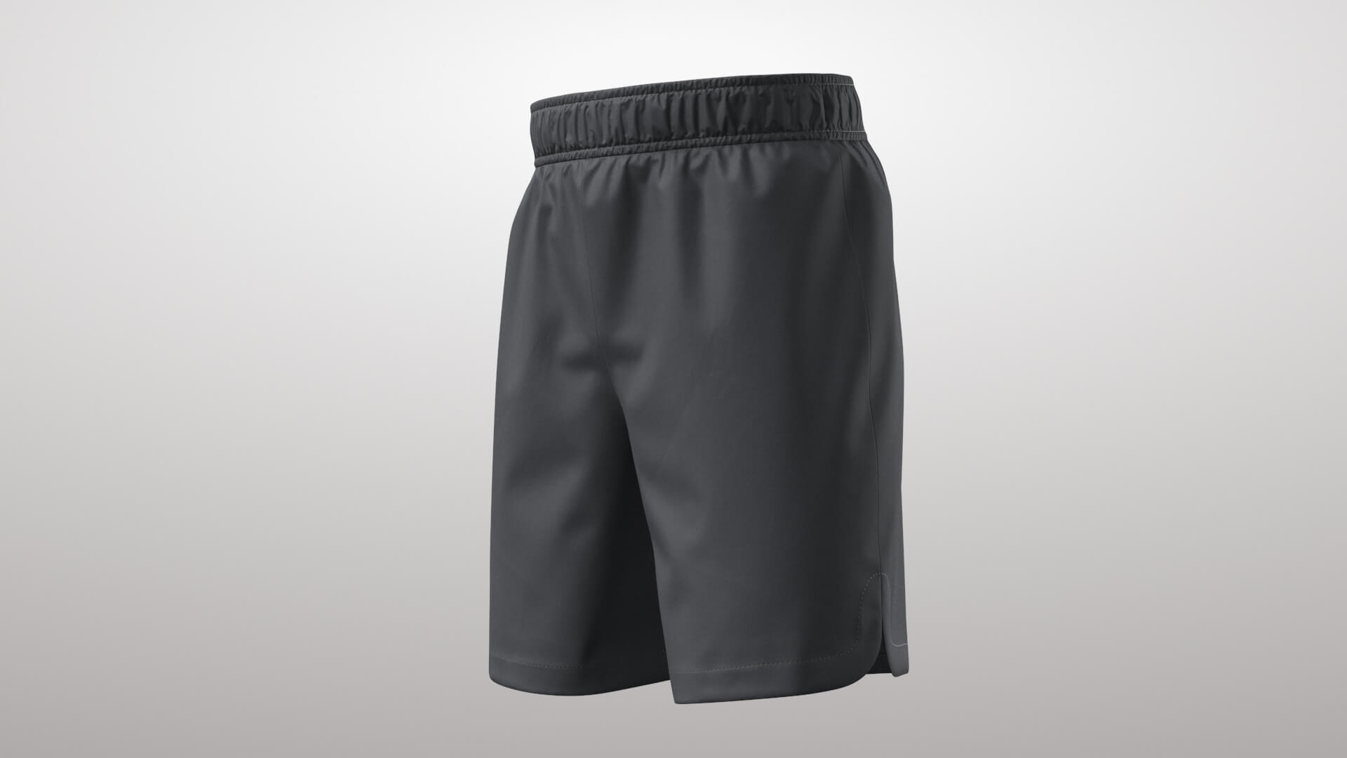 Tank Top Male 3v Shorts 3v 3D Model 3D Model