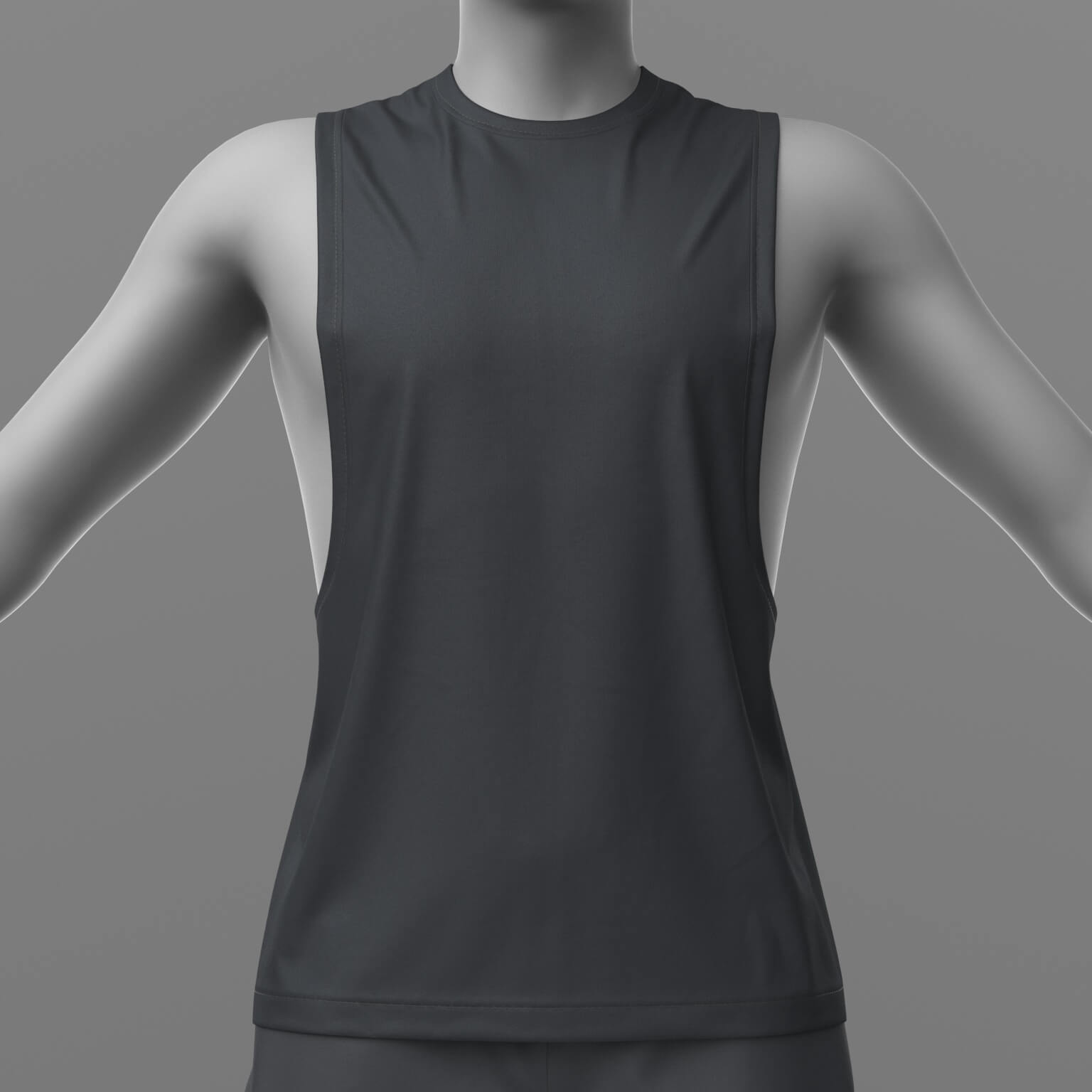 Tank Top and Shorts G8 Male Daz Daz Content
