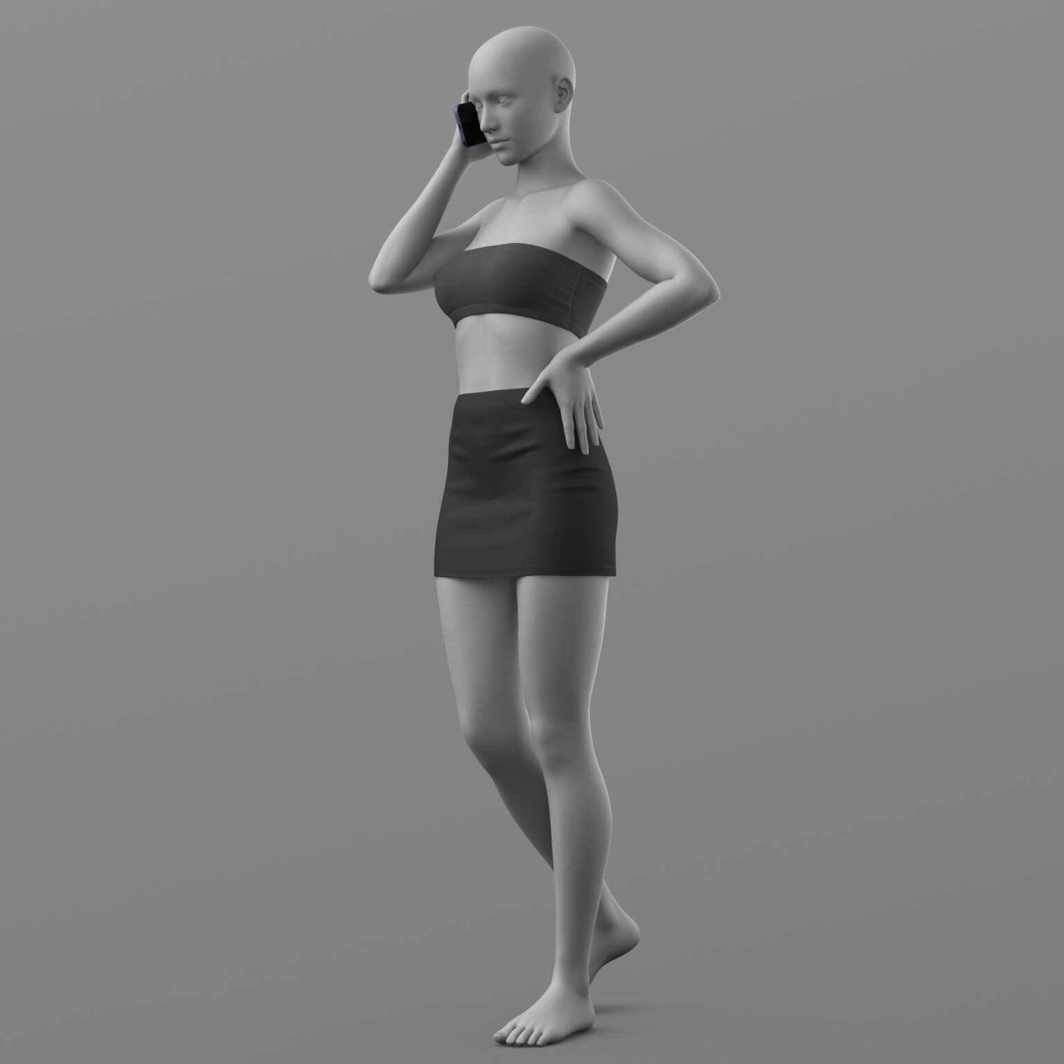 Telephone Pose and iPhone 17 Pro Max G8 Female Daz Content