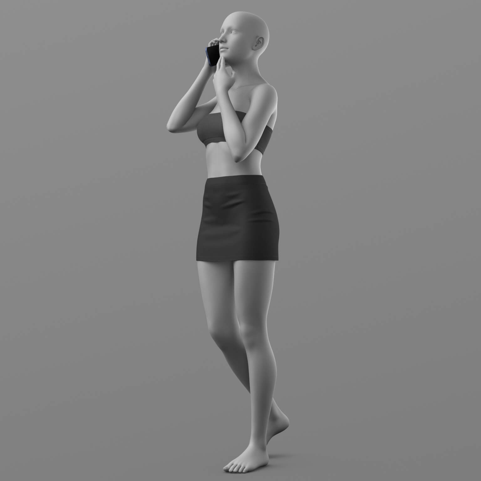 Telephone Pose and iPhone 17 Pro Max G8 Female Daz Content