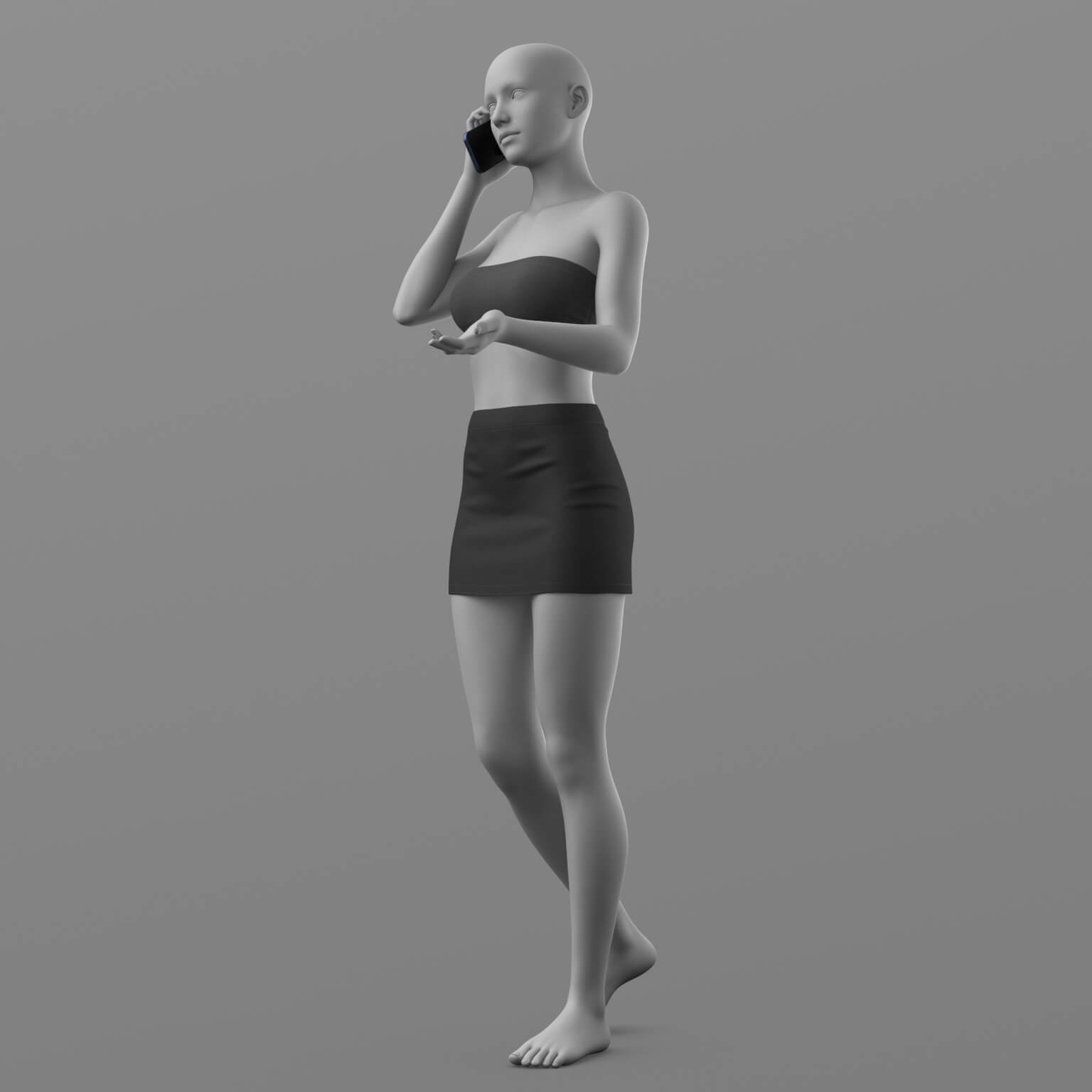 Telephone Pose and iPhone 17 Pro Max G8 Female Daz Content