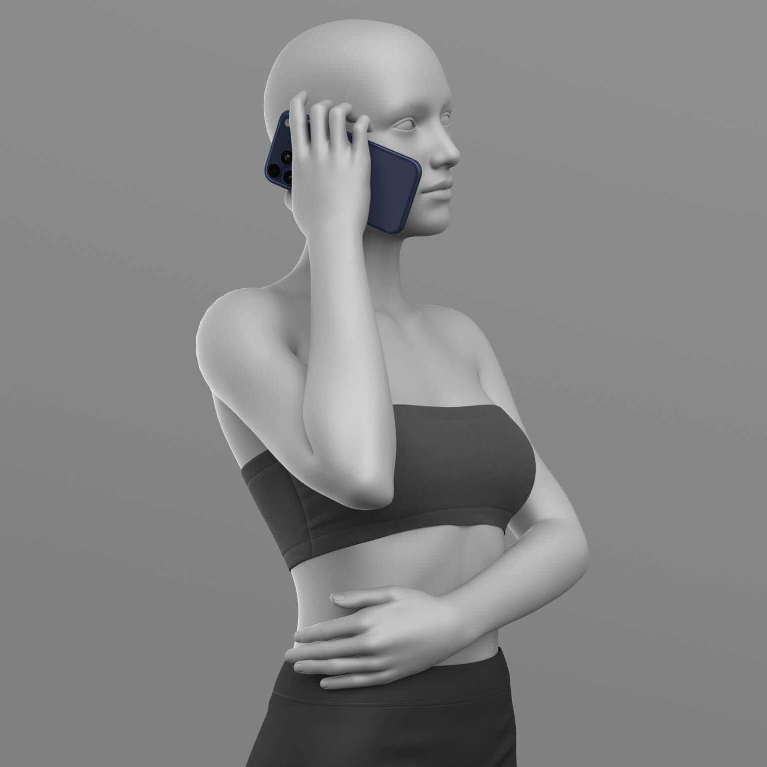 Telephone Pose and iPhone 17 Pro Max G8 Female Daz Content