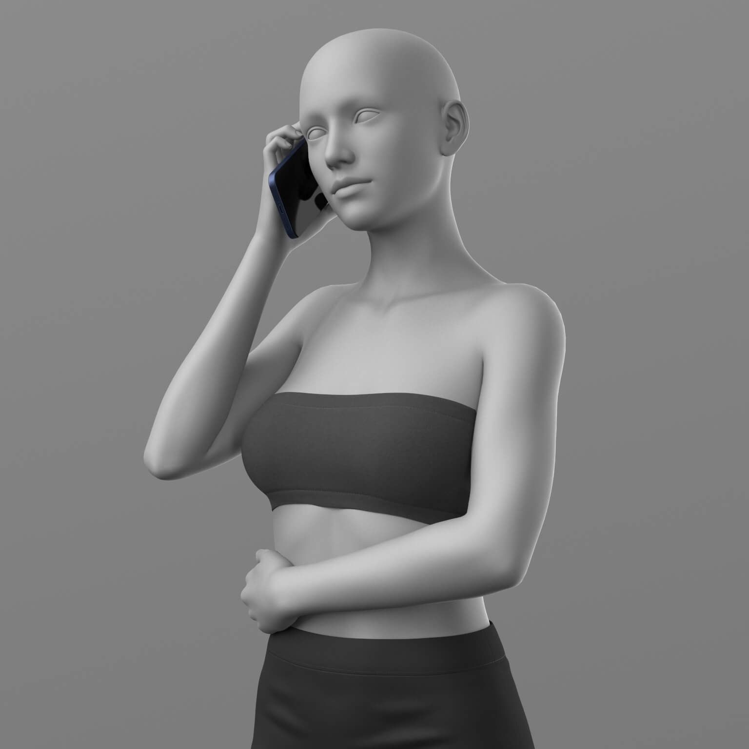 Telephone Pose and iPhone 17 Pro Max G8 Female Daz Content