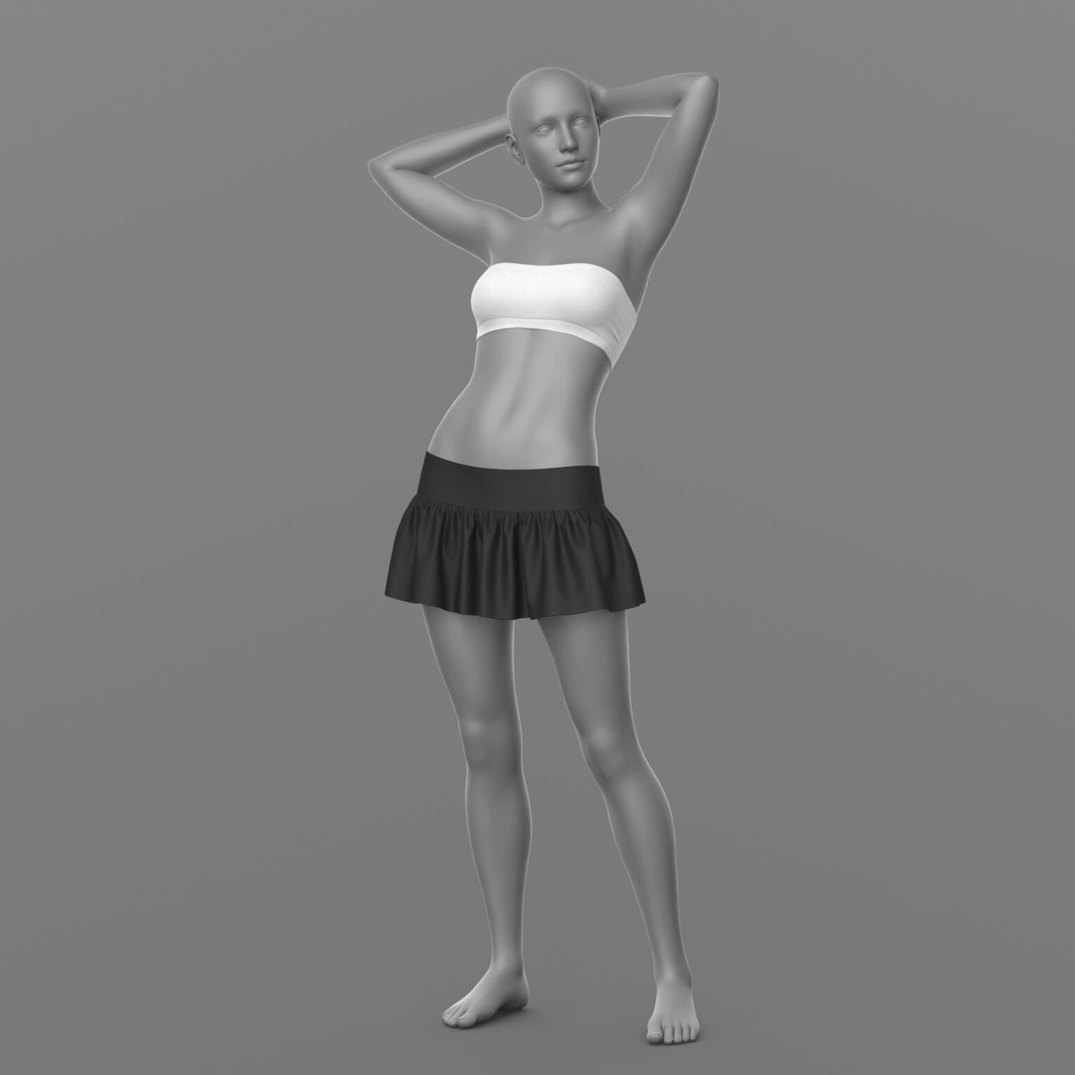 Tennis Set 02v G8 Female Daz Content