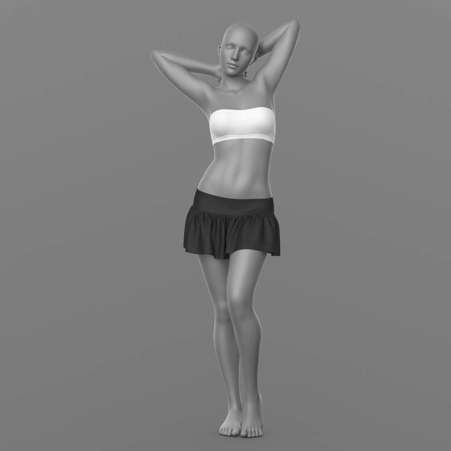Tennis Set 02v G8 Female Daz Content