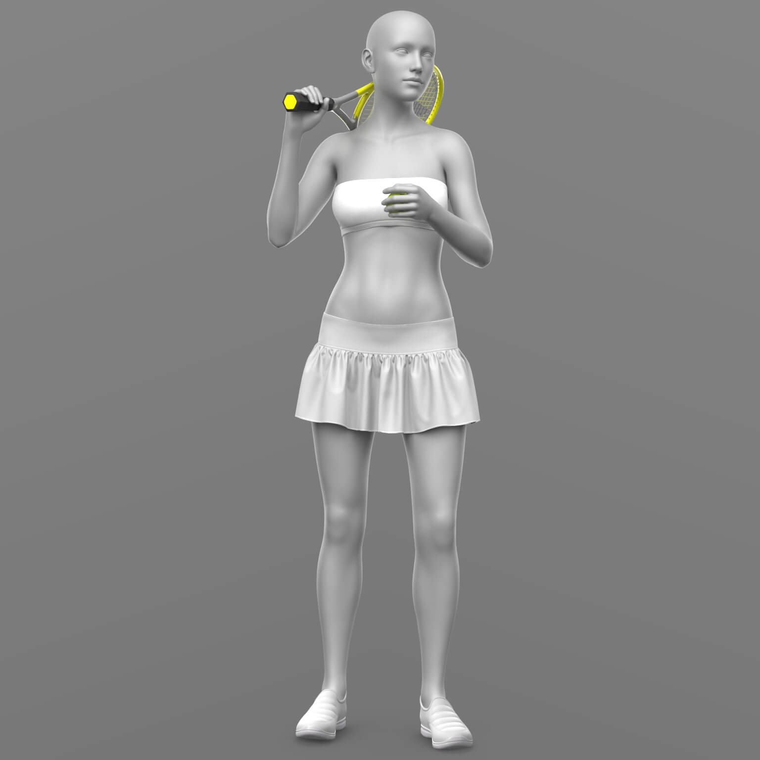 Tennis Set 02v G8 Female Daz Content