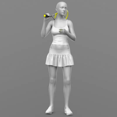 Tennis Set 02v G8 Female