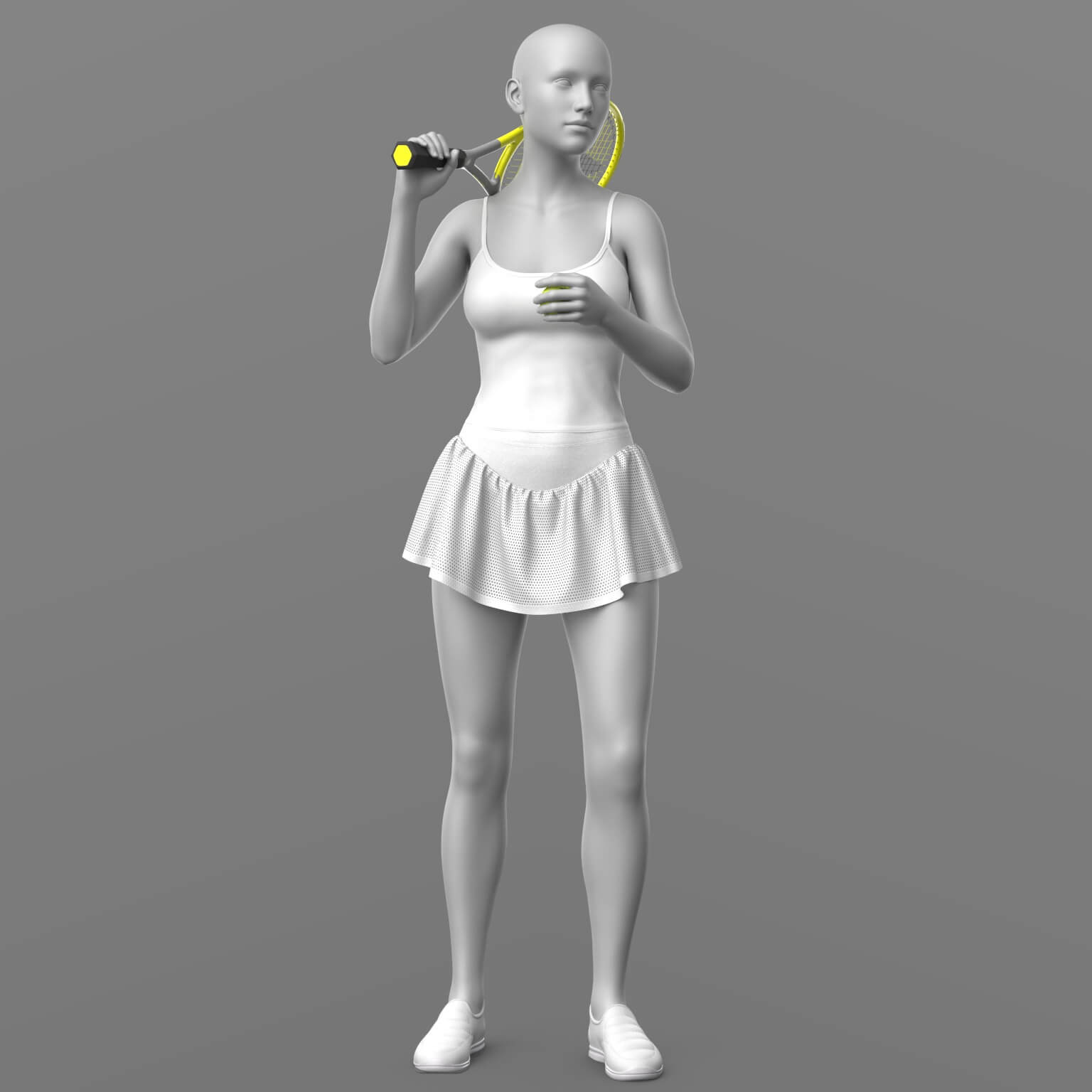 Tennis Set G8 Female Daz Content