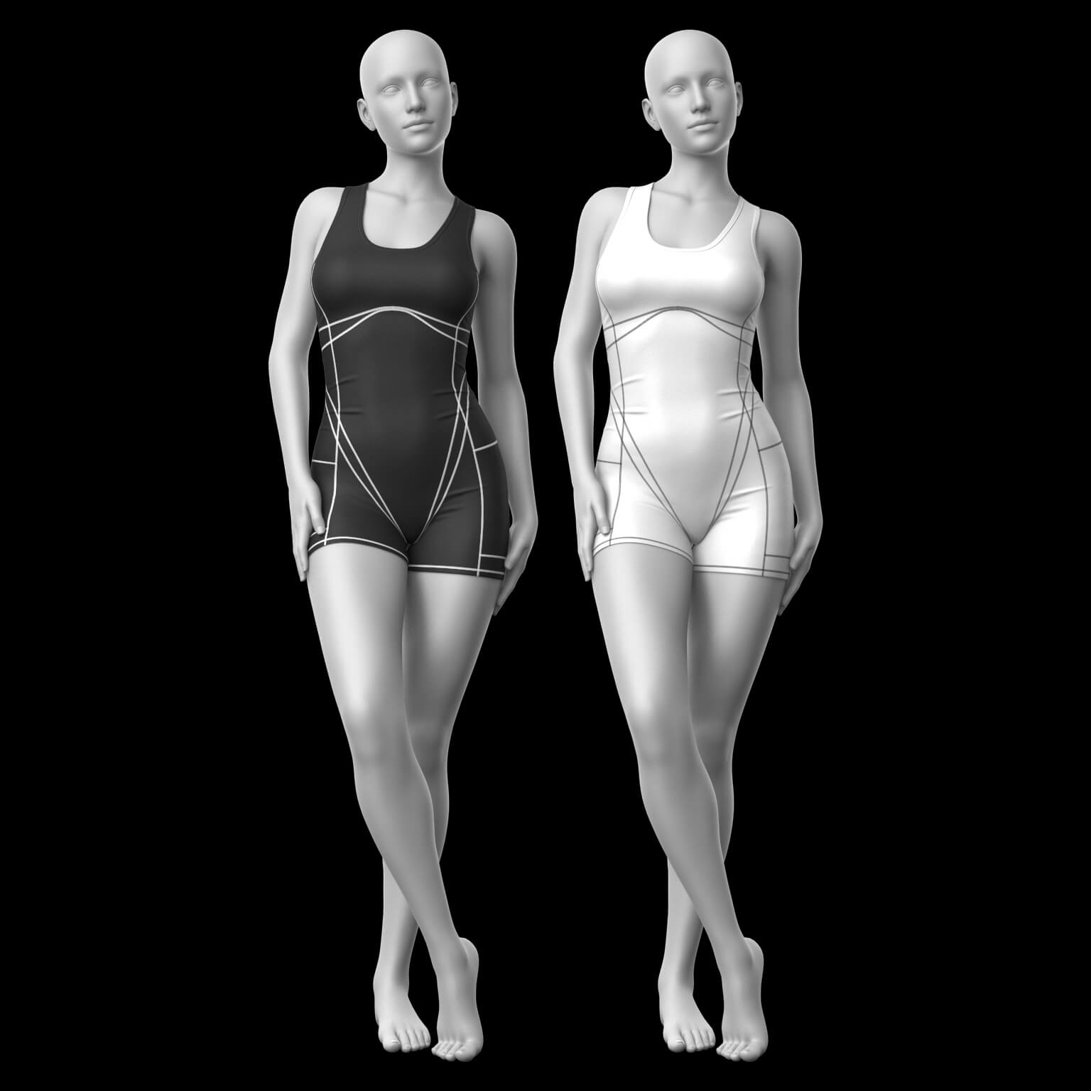 Textures Stitches Wrestling Overalls G8 G9 Daz Content