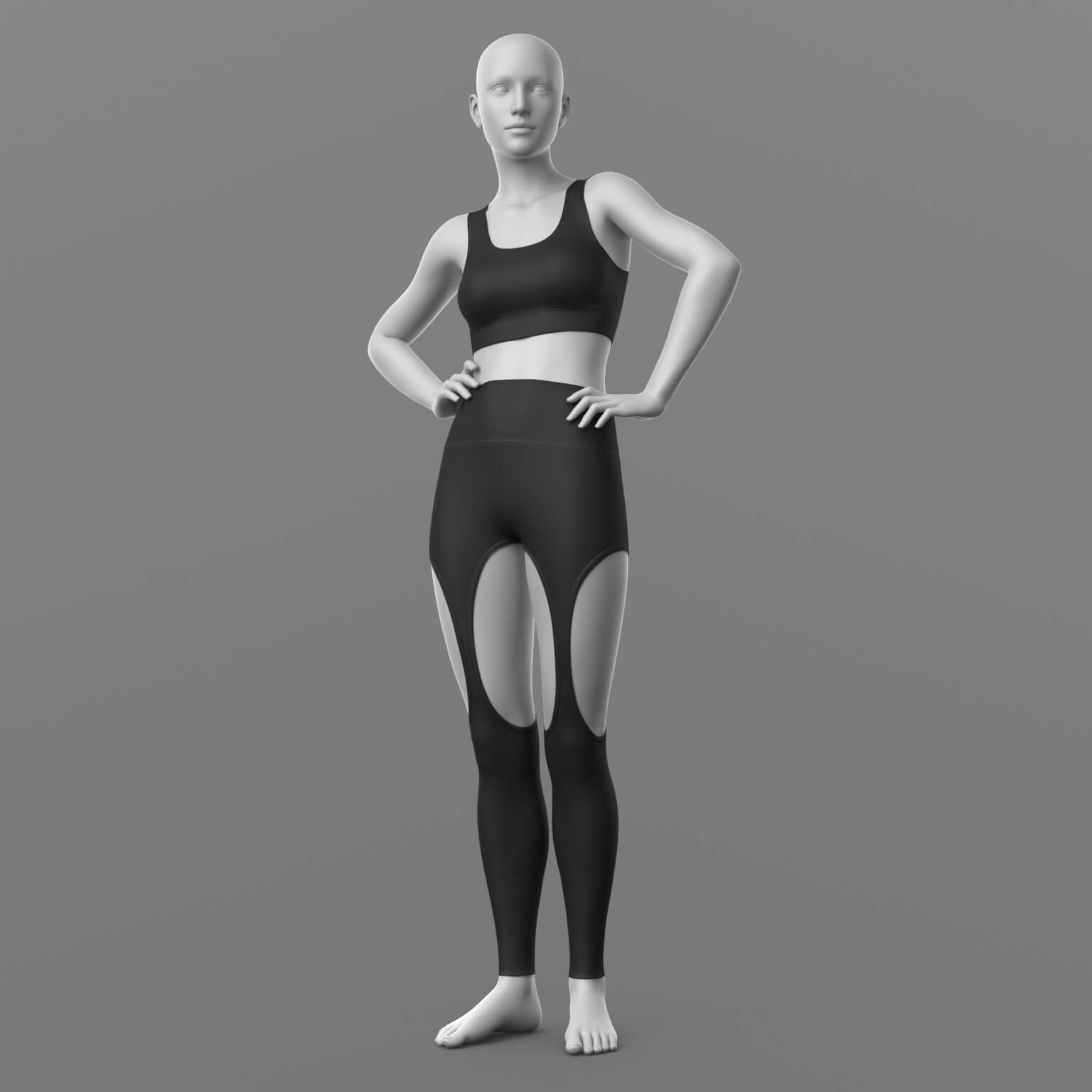 Textures Holes Leggings G9 and G8F Daz Content