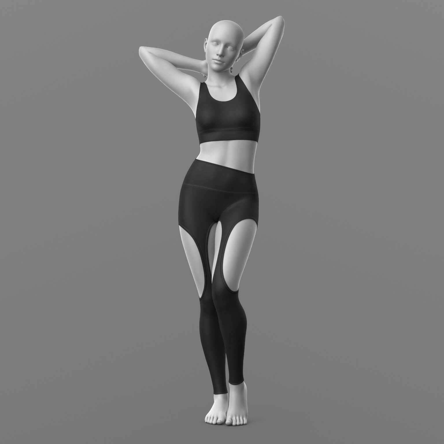 Textures Holes Leggings G9 and G8F Daz Content