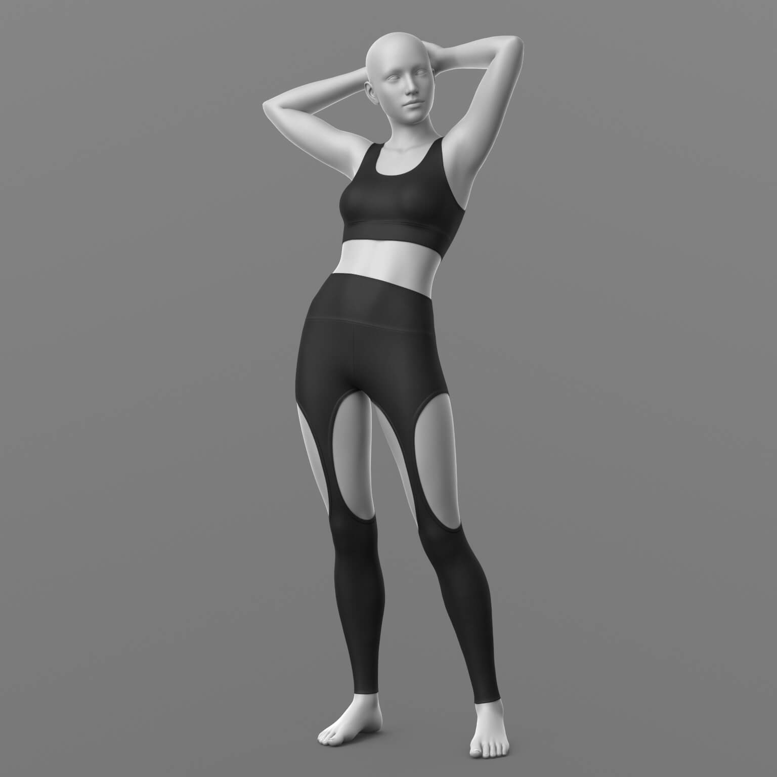 Textures Holes Leggings G9 and G8F Daz Content