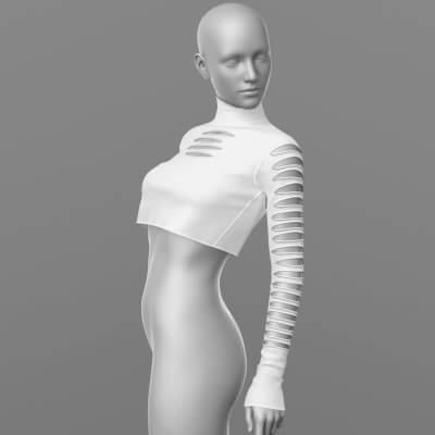 Textures Set 01v Short Sweater G8 G9