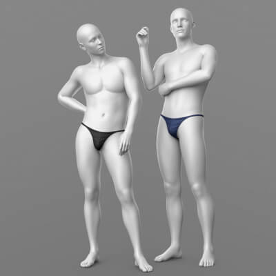 Thong Panties 01v Male G9 G8