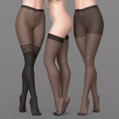 Tights and Nylon Stockings G8 Female