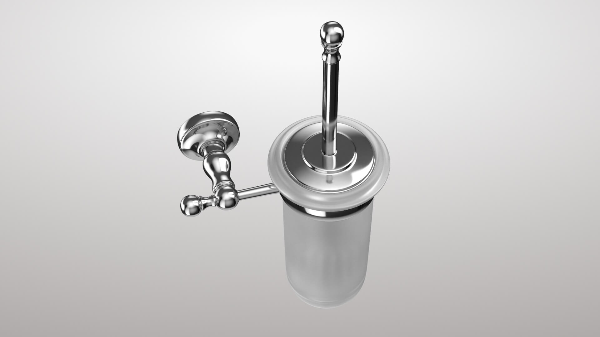 Toilet Brush 3D Model