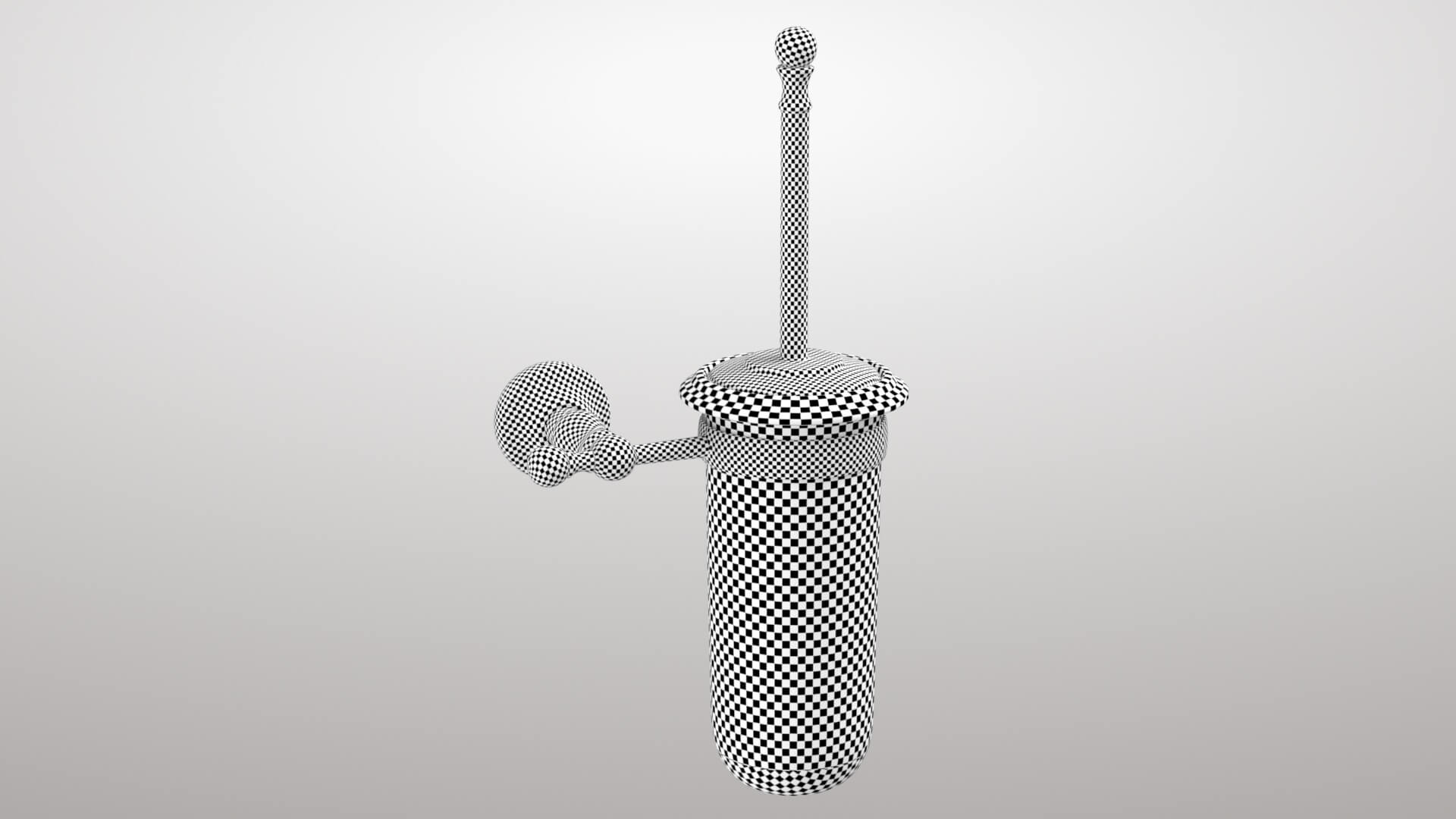 Toilet Brush 3D Model
