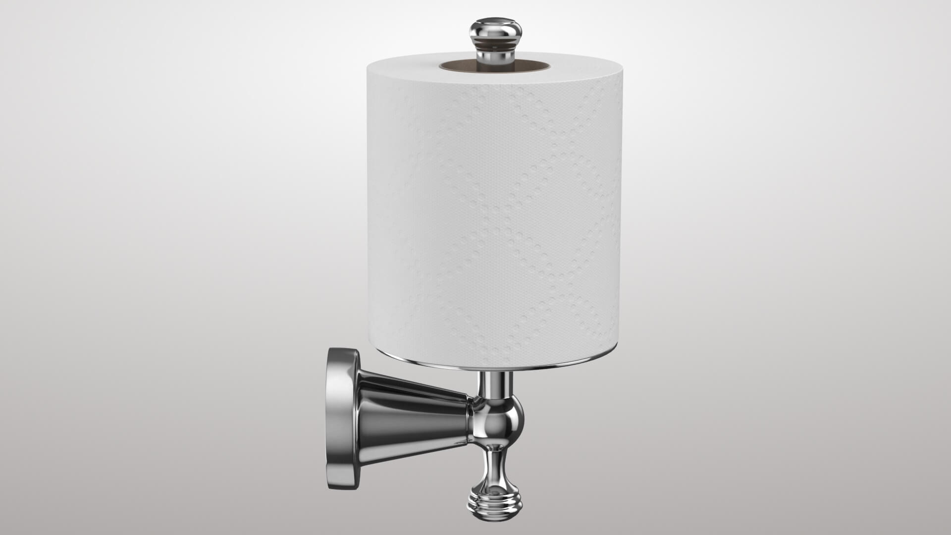 Toilet Paper Holder 3D Model
