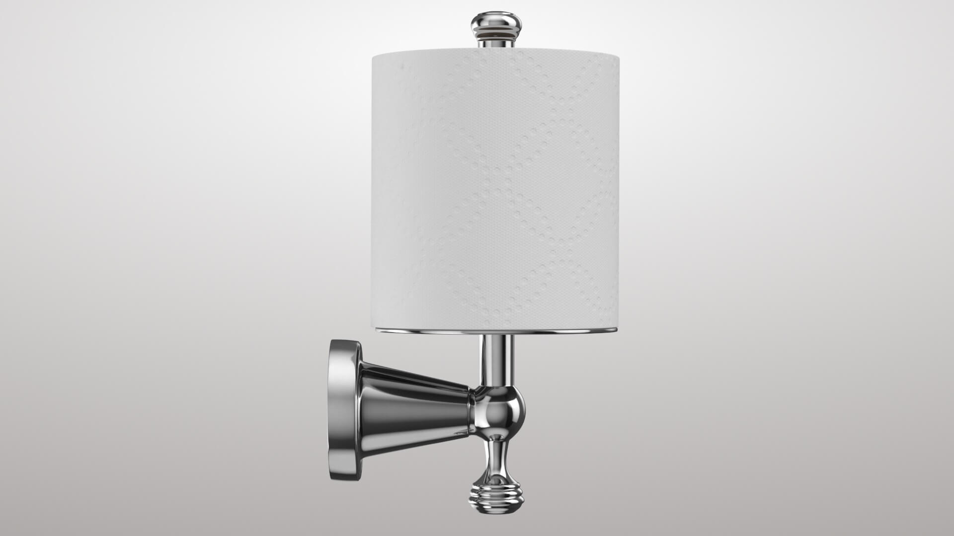 Toilet Paper Holder 3D Model