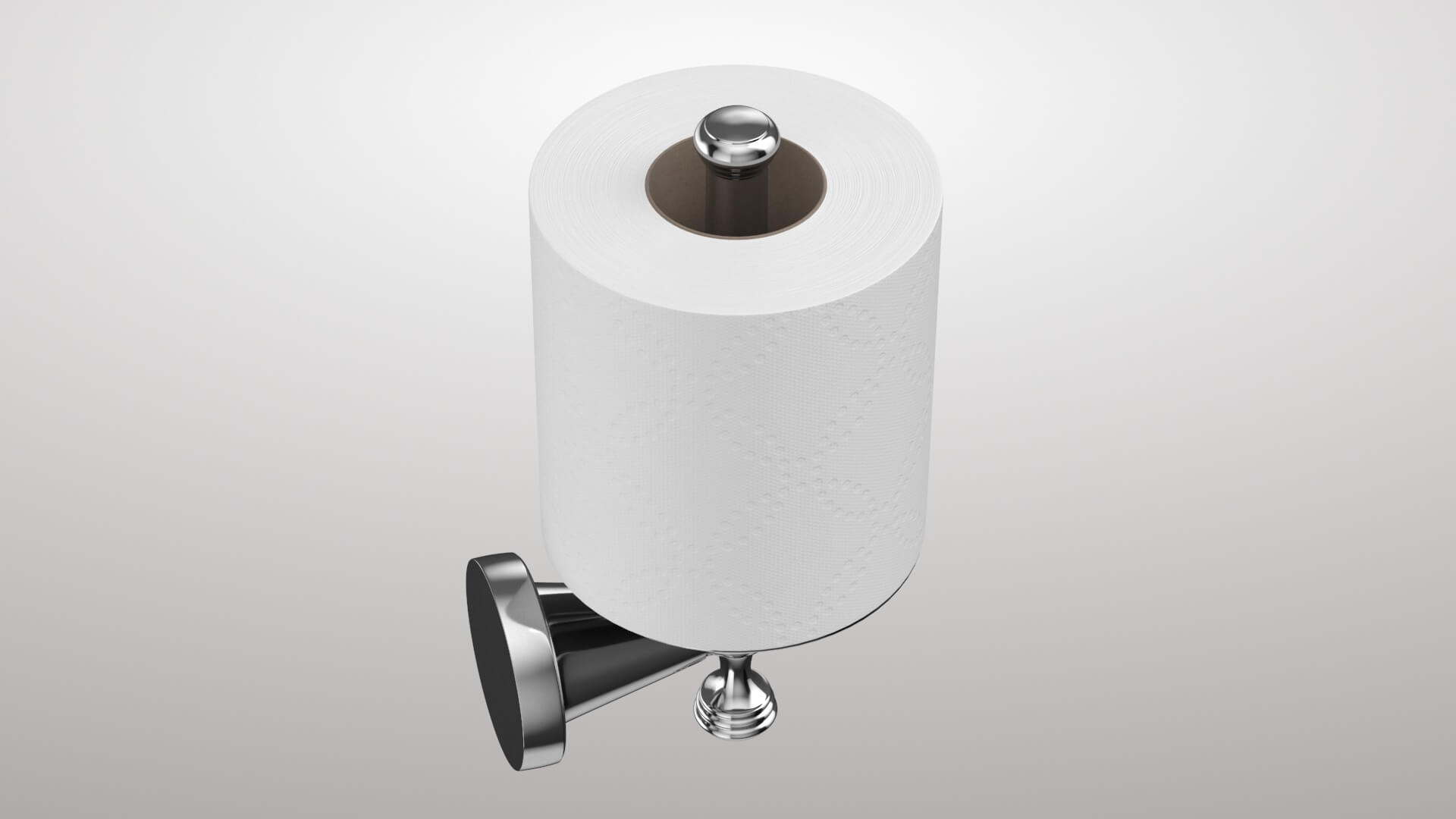 Toilet Paper Holder 3D Model