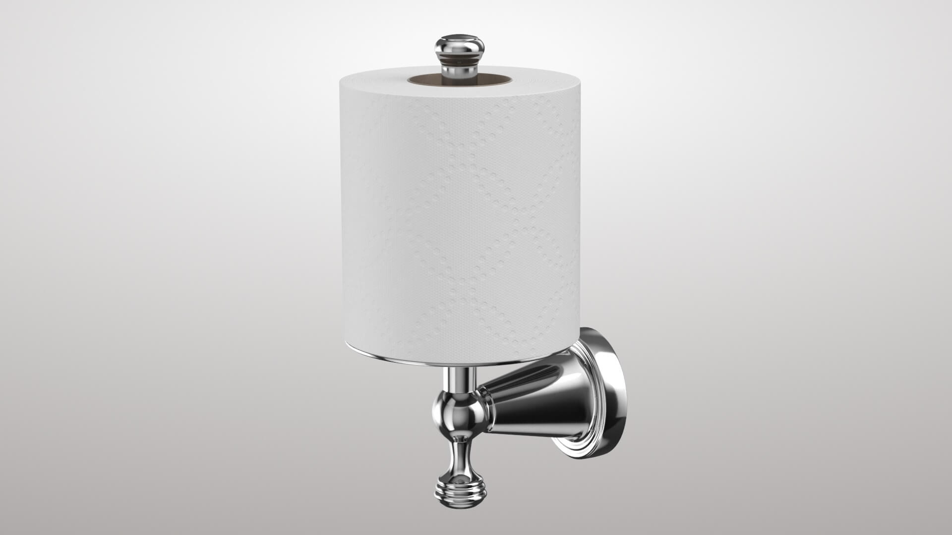Toilet Paper Holder 3D Model