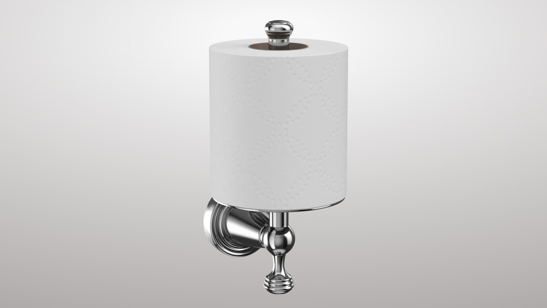 Toilet Paper Holder 3D Model
