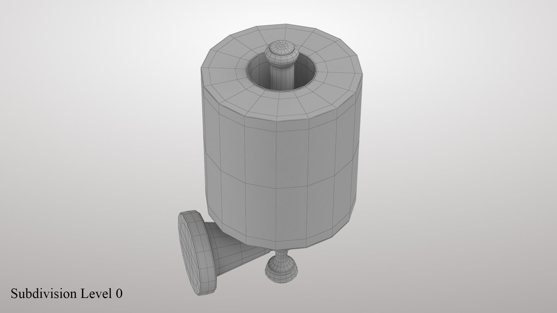 Toilet Paper Holder 3D Model