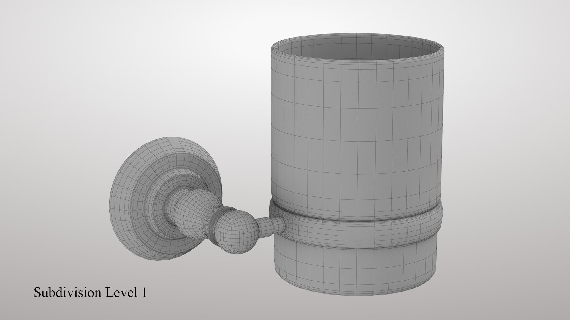Toothbrush Holder 3D Model