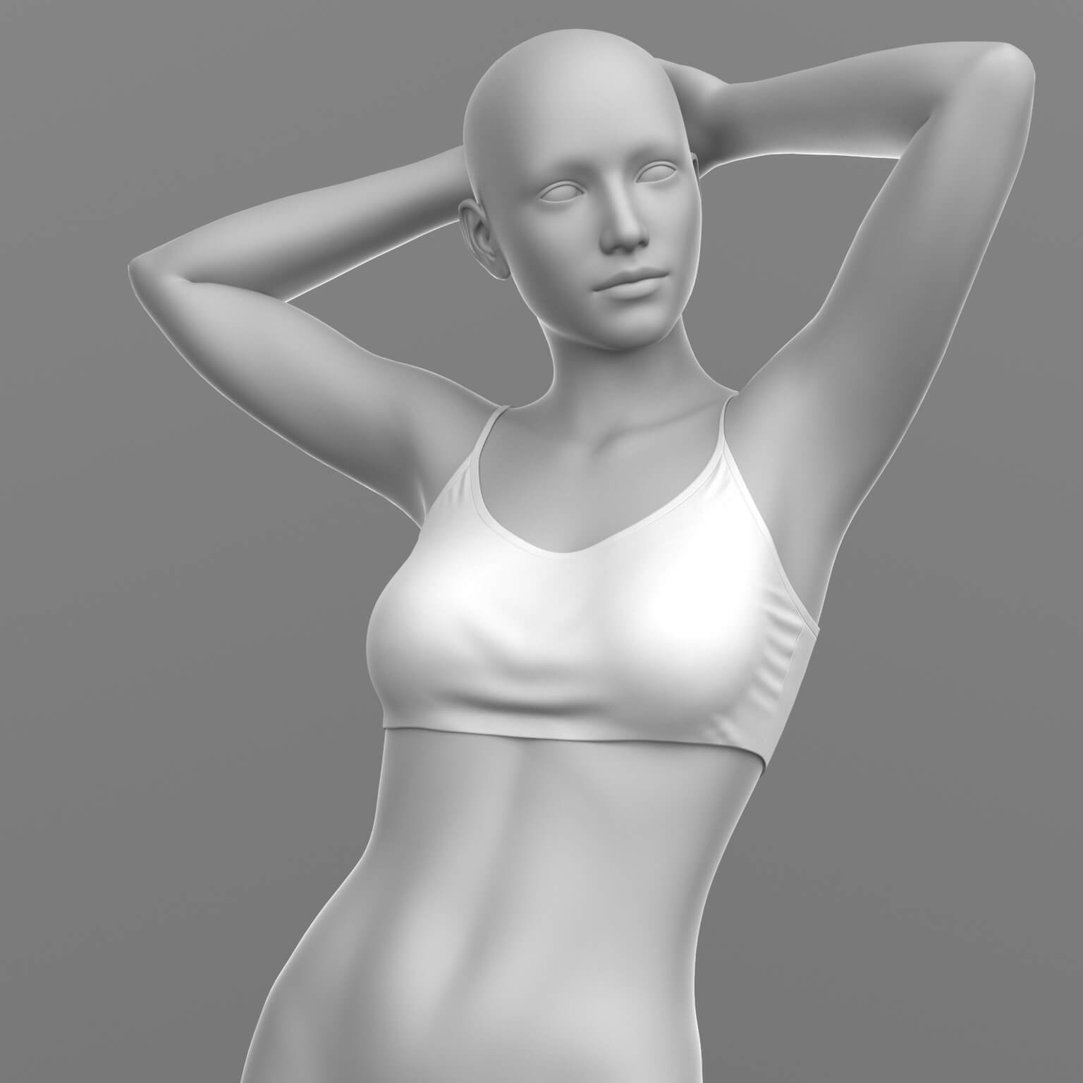 Short Shirt Top 06v and Lace Panties G8 Female Daz Content