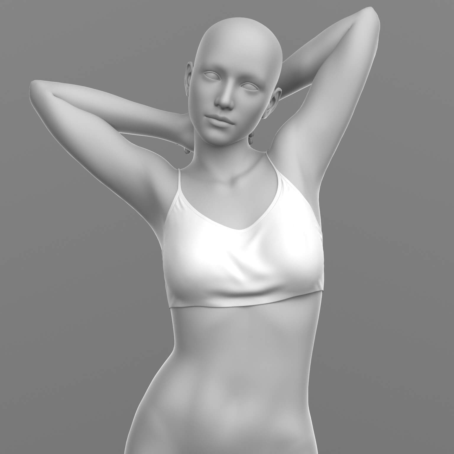 Short Shirt Top 06v and Lace Panties G8 Female Daz Content