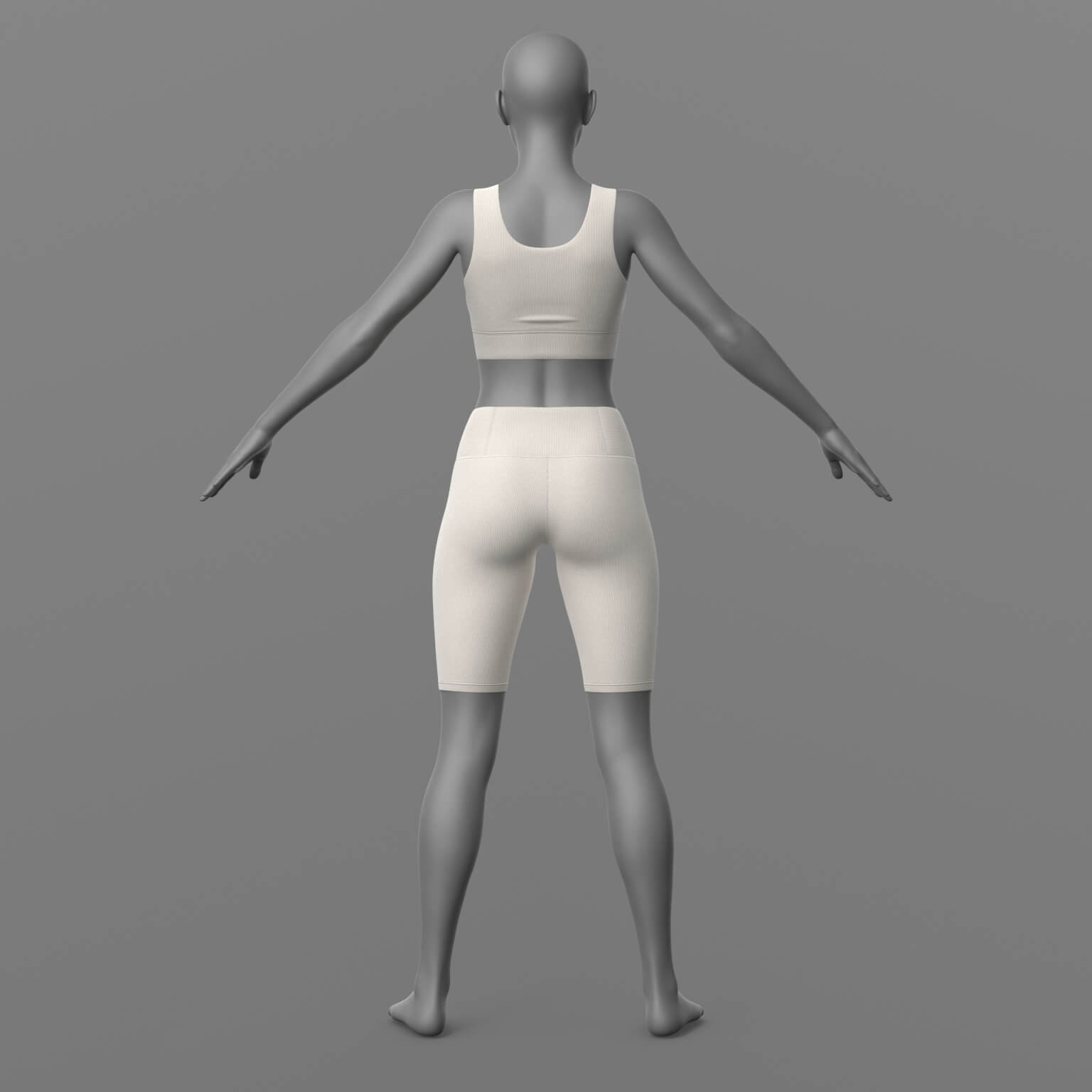 Top and Leggings 2v G8 Female Daz Content