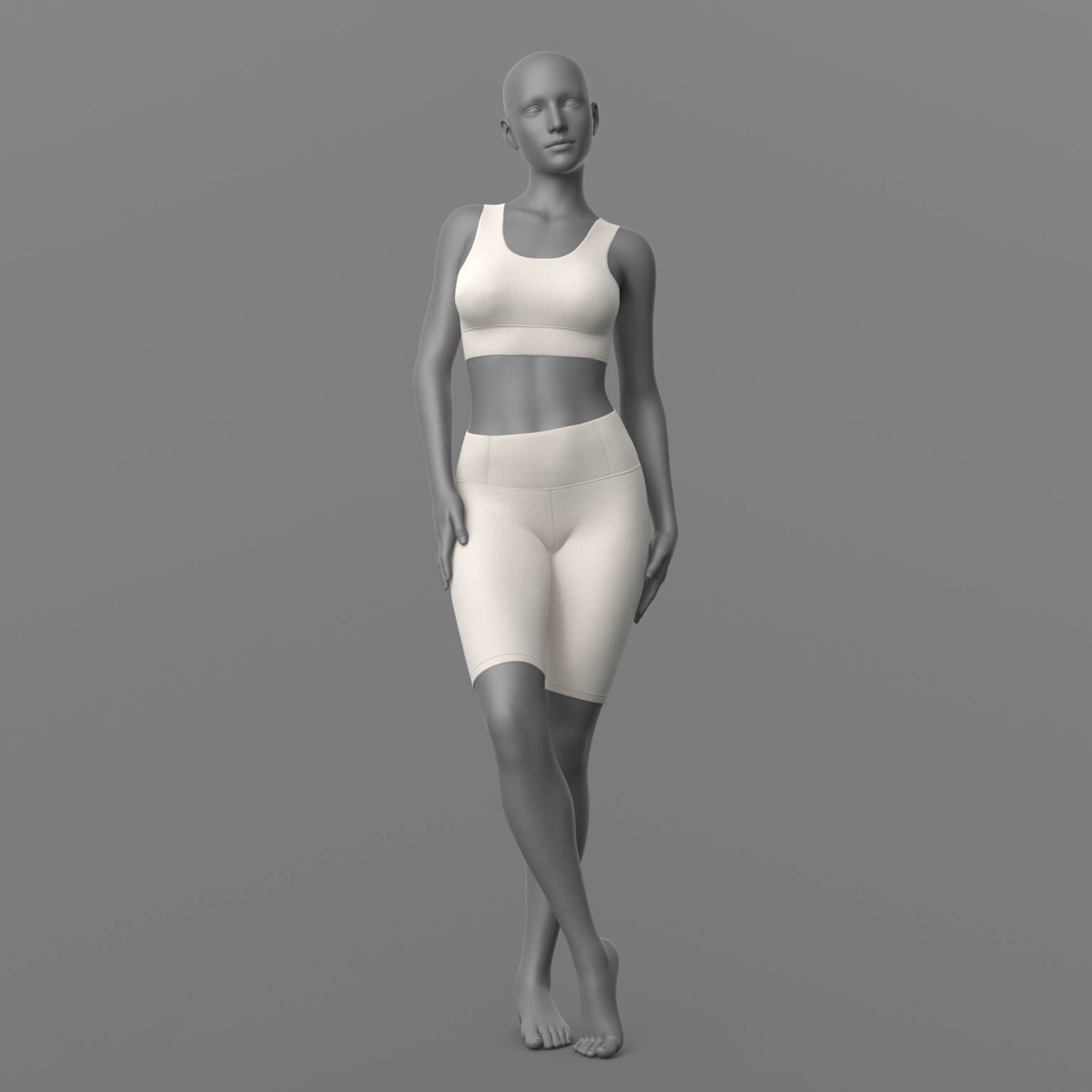 Top and Leggings 2v G8 Female Daz Content