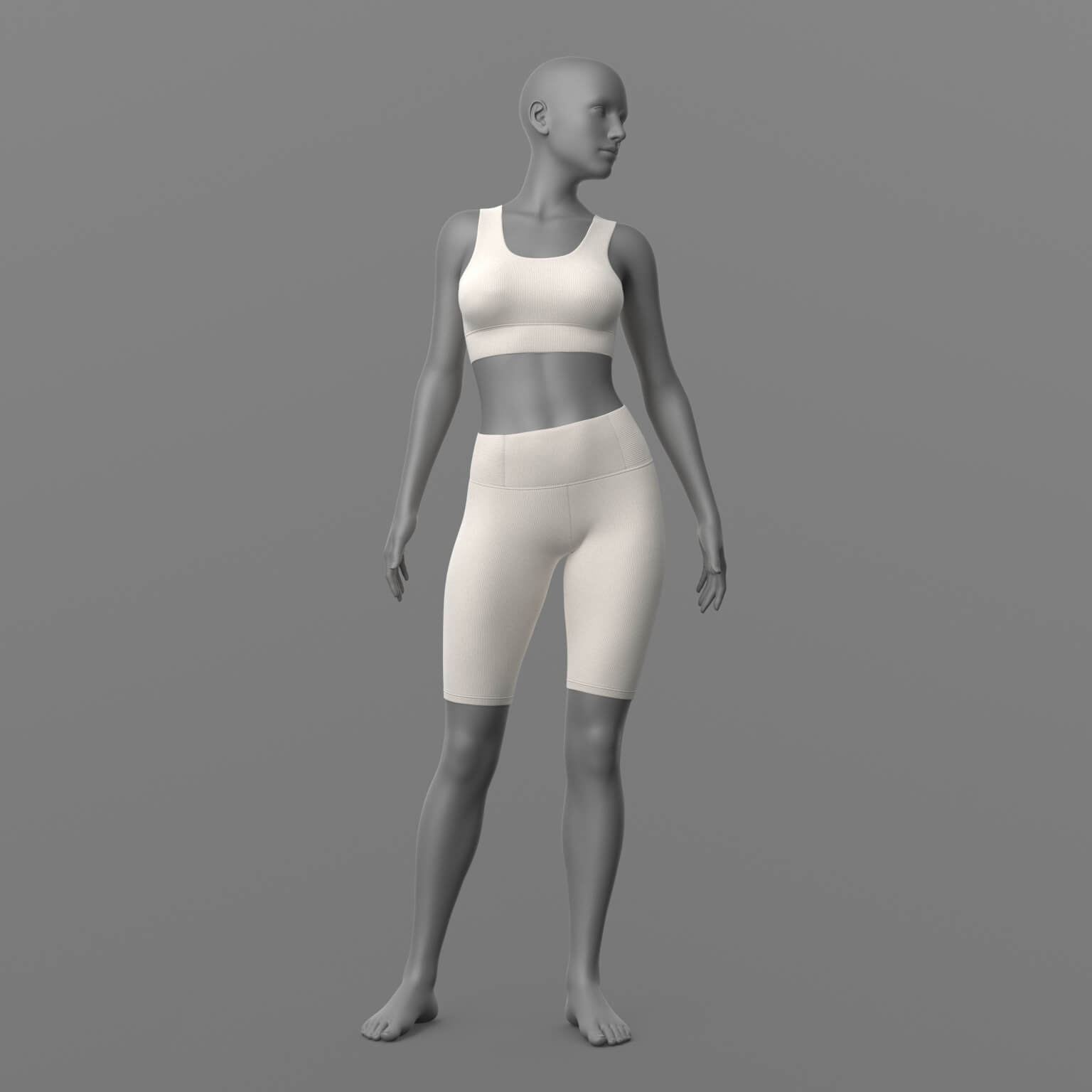 Top and Leggings 2v G8 Female Daz Content