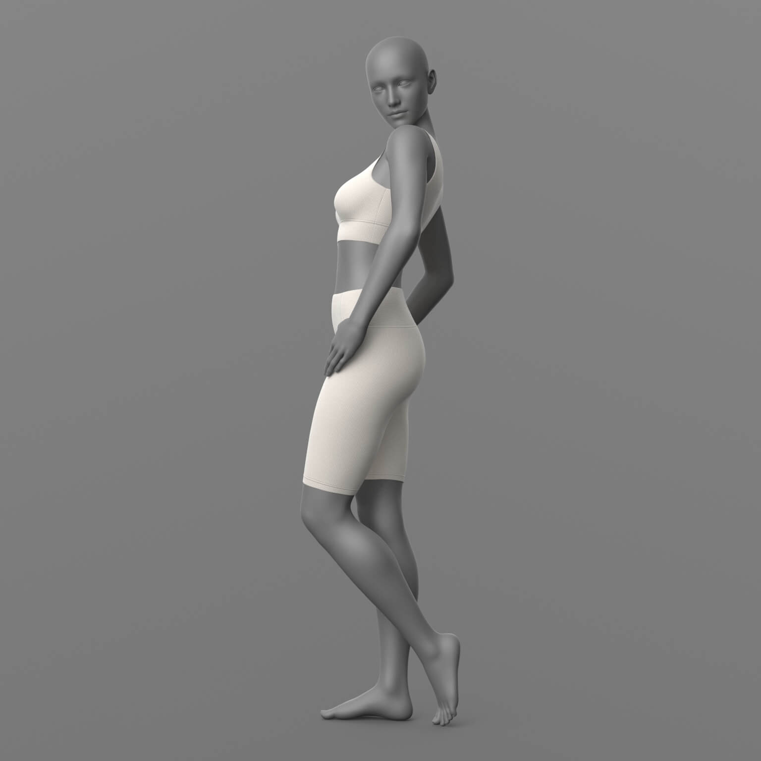 Top and Leggings 2v G8 Female Daz Content