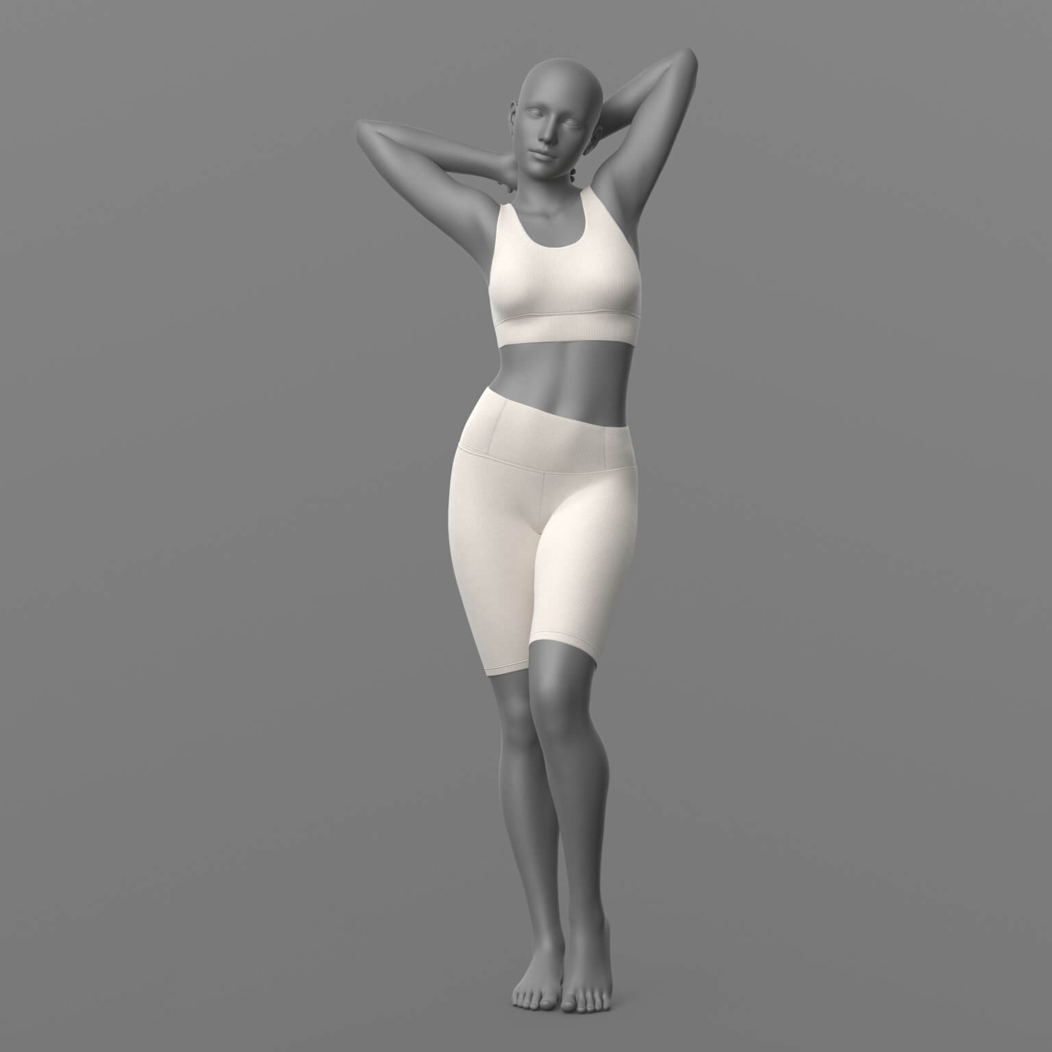 Top and Leggings 2v G8 Female Daz Content