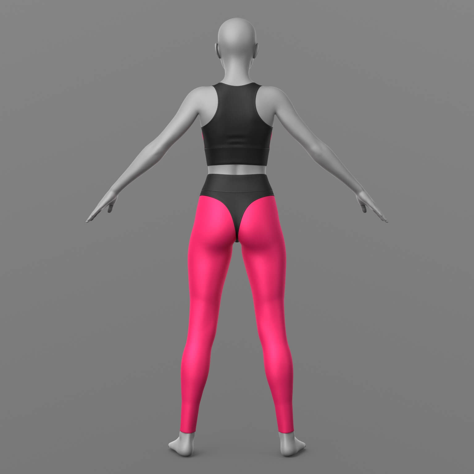Top and Leggings G8 Female Daz Content