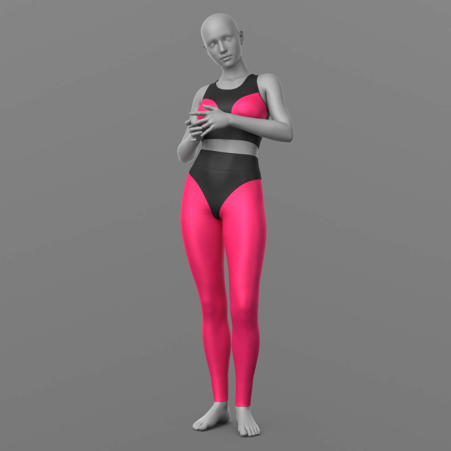 Top and Leggings G8 Female Daz Content