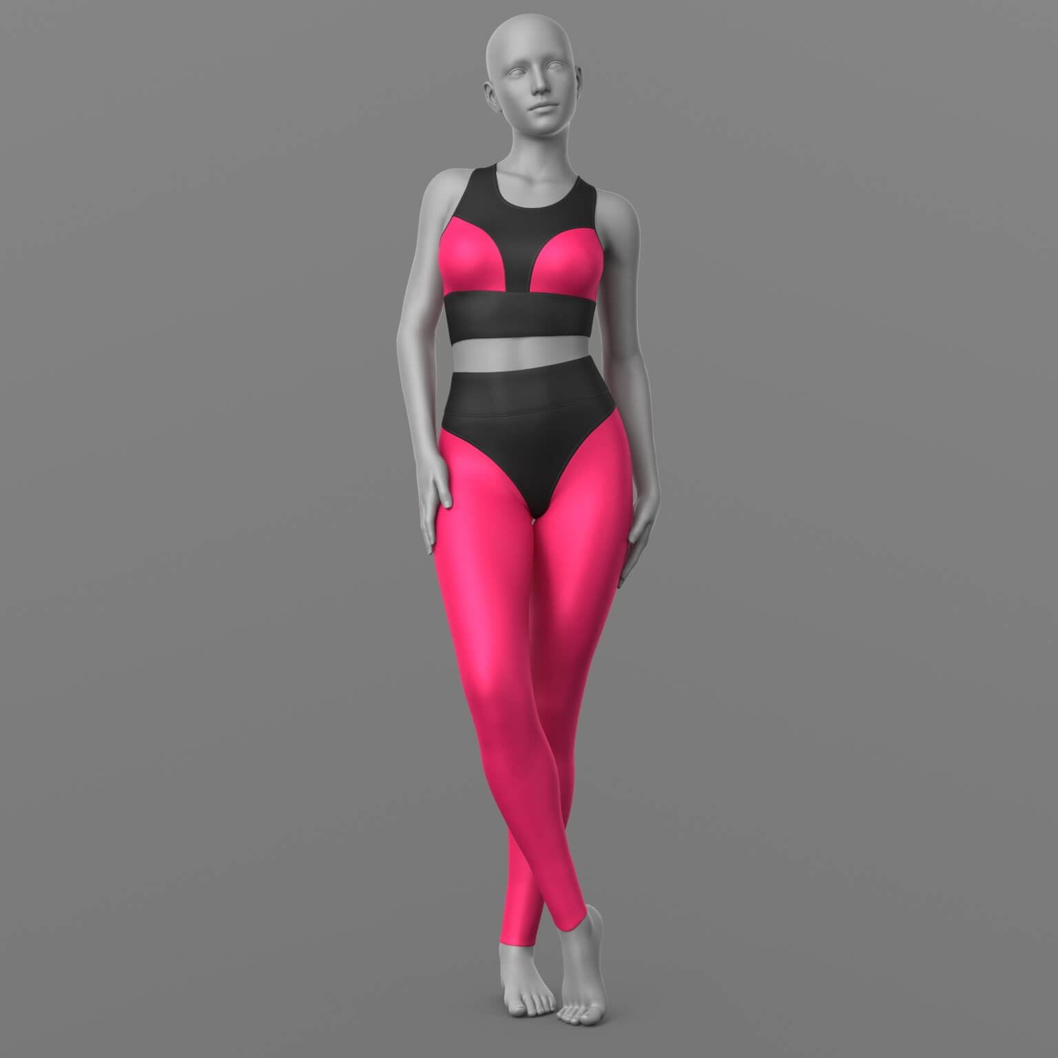 Top and Leggings G8 Female Daz Content