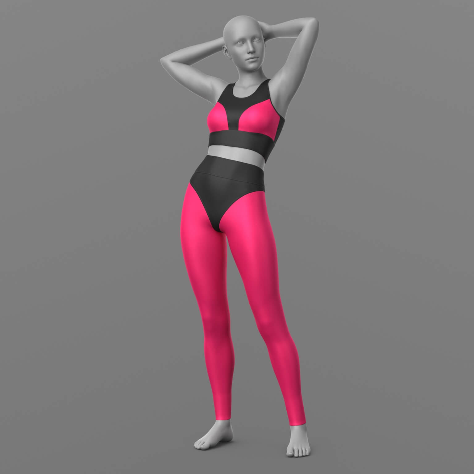 Top and Leggings G8 Female Daz Content