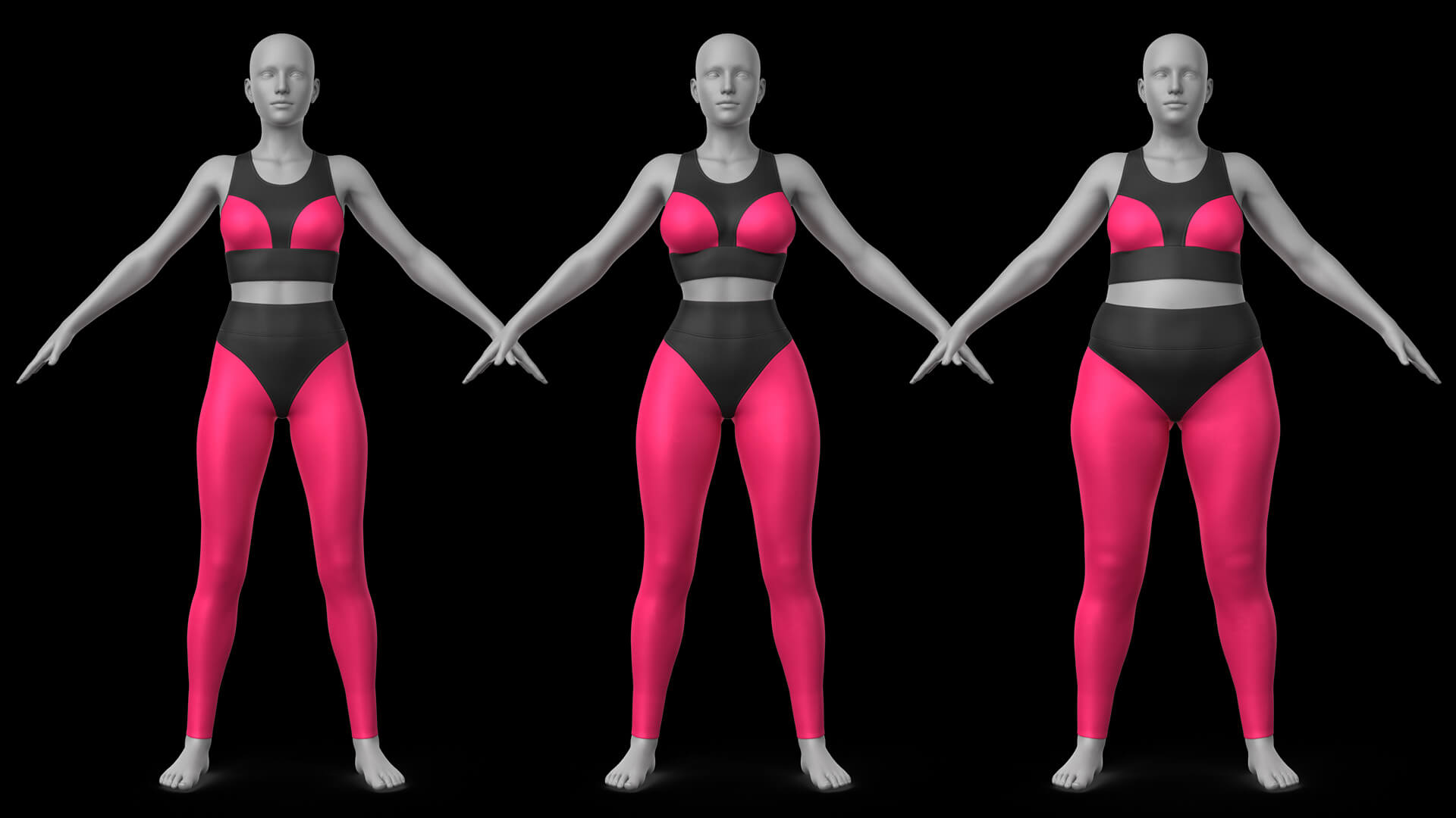 Top and Leggings G8 Female Daz Content