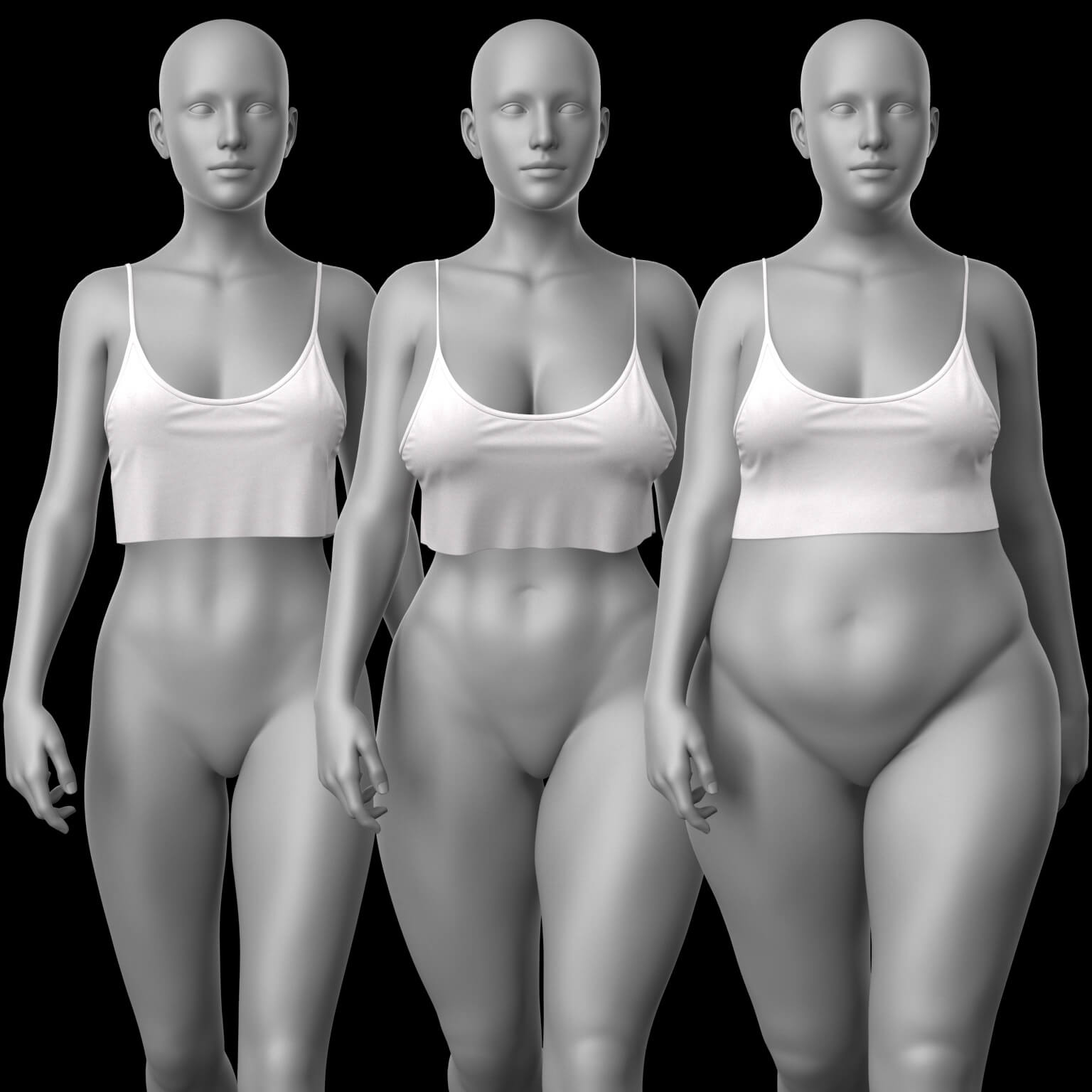 Top Wide G8 Female Daz Content