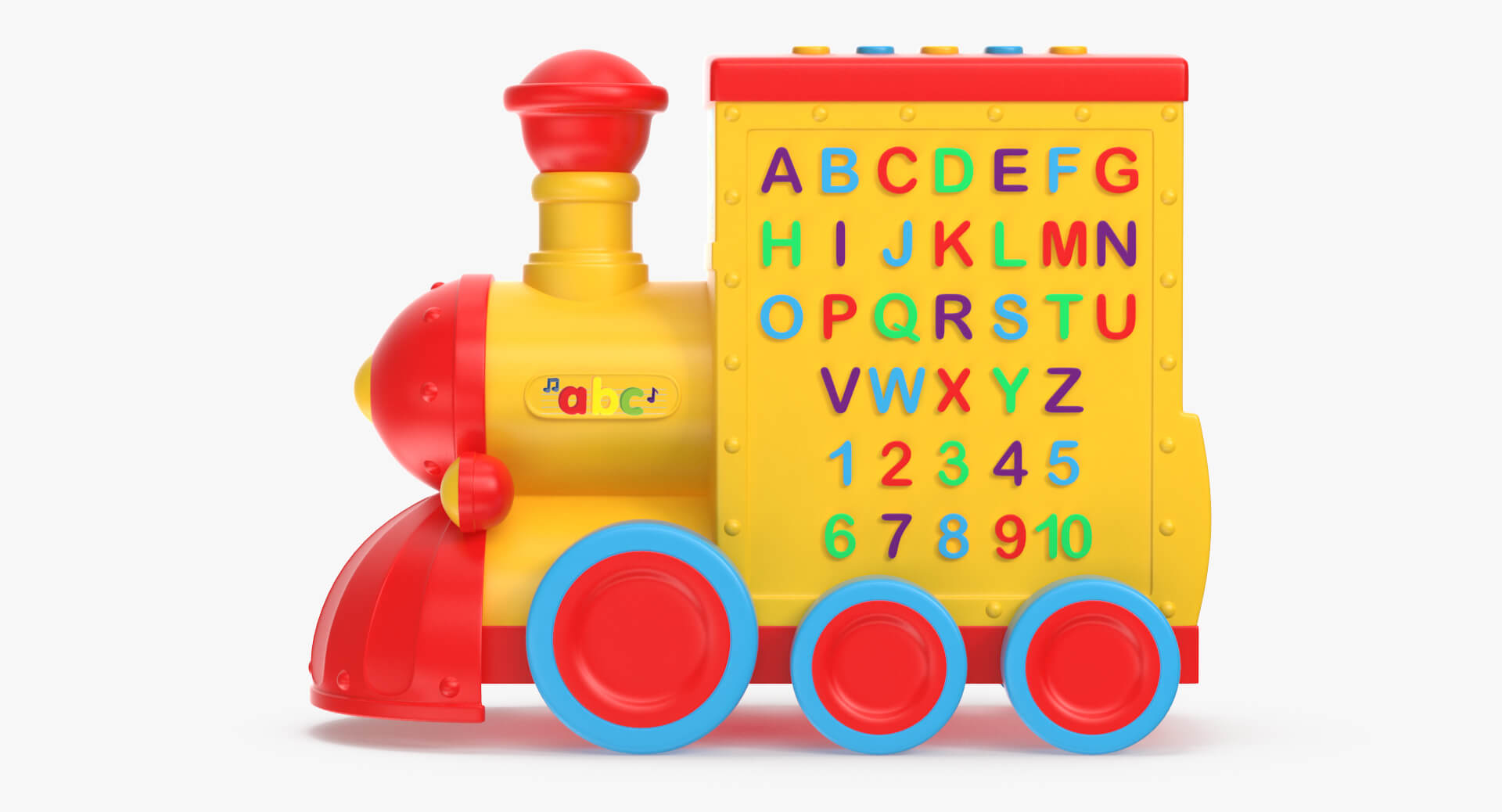 Toy Train Musical 3D Model