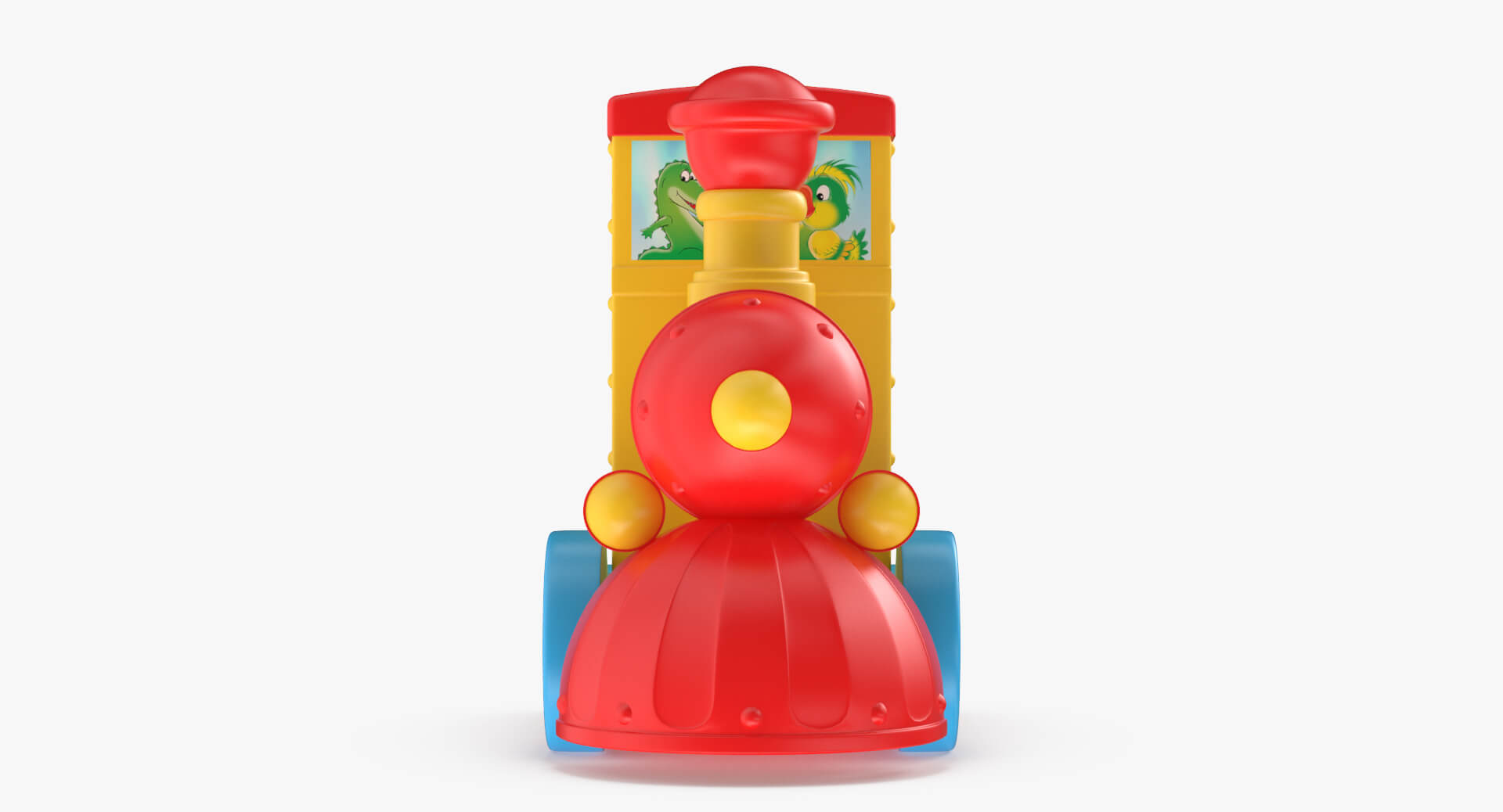 Toy Train Musical 3D Model