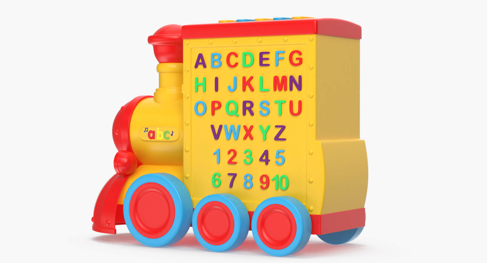 Toy Train Musical 3D Model