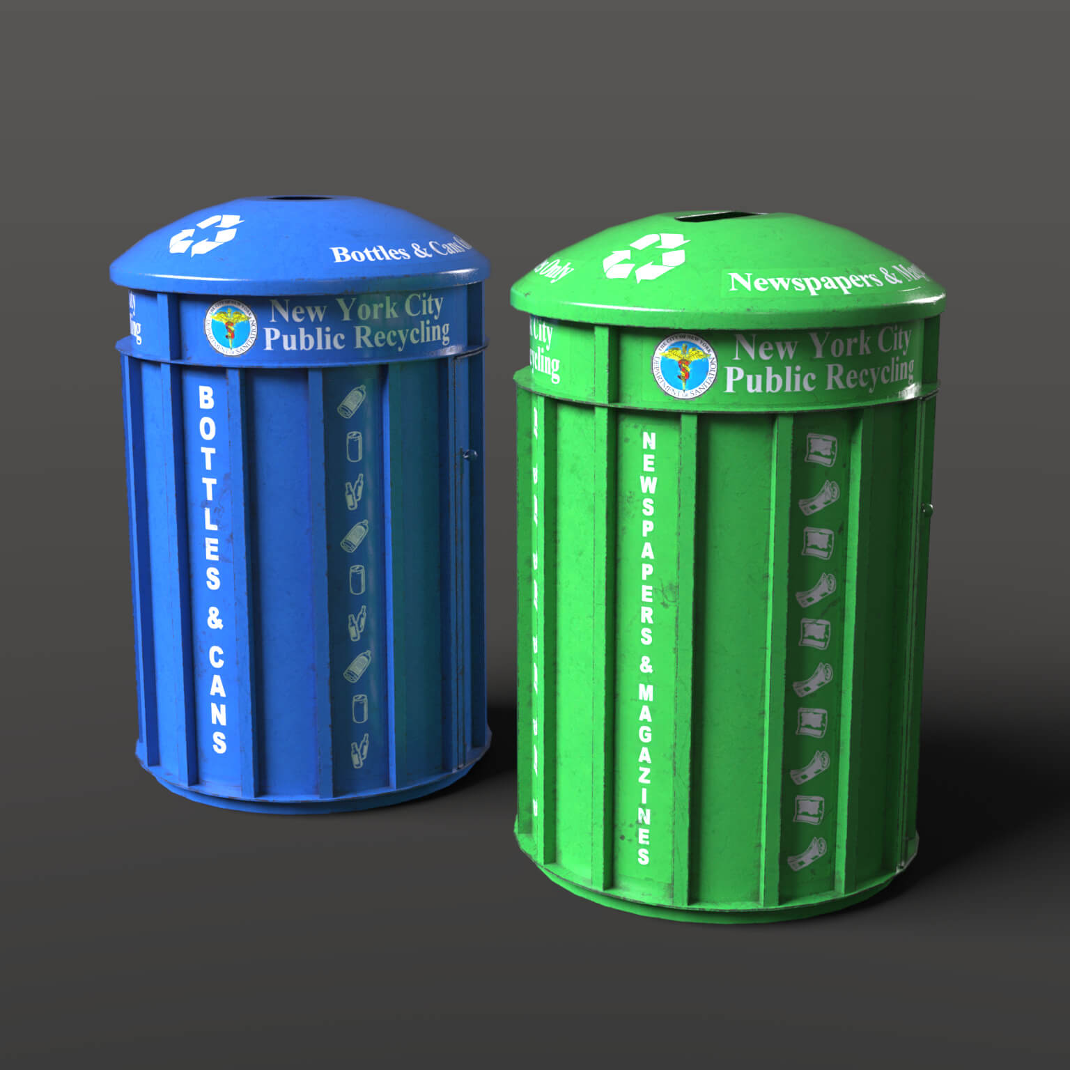 Trash Bin 2 in 1 Daz Content
