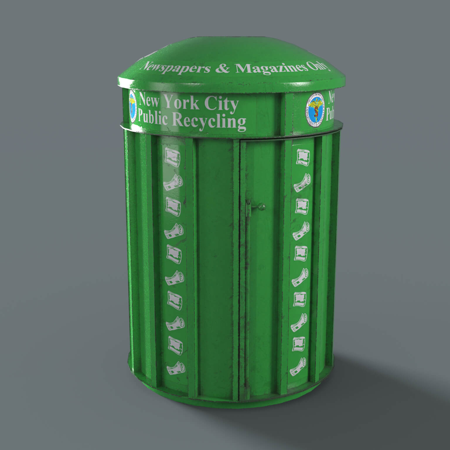 Trash Bin 2 in 1 Daz Content